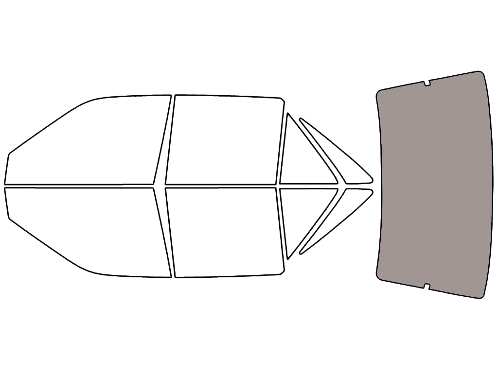 Rear Windshield - 50%