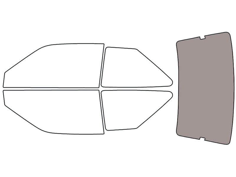 Rear Windshield - 50%