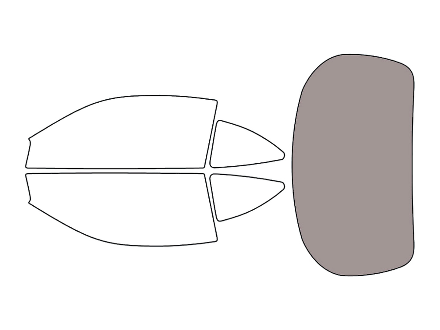 Rear Windshield - 50%