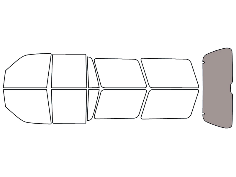 Rear Windshield - 50%