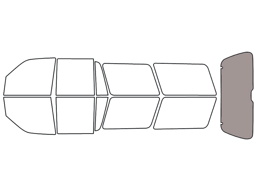 Rear Windshield - 50%