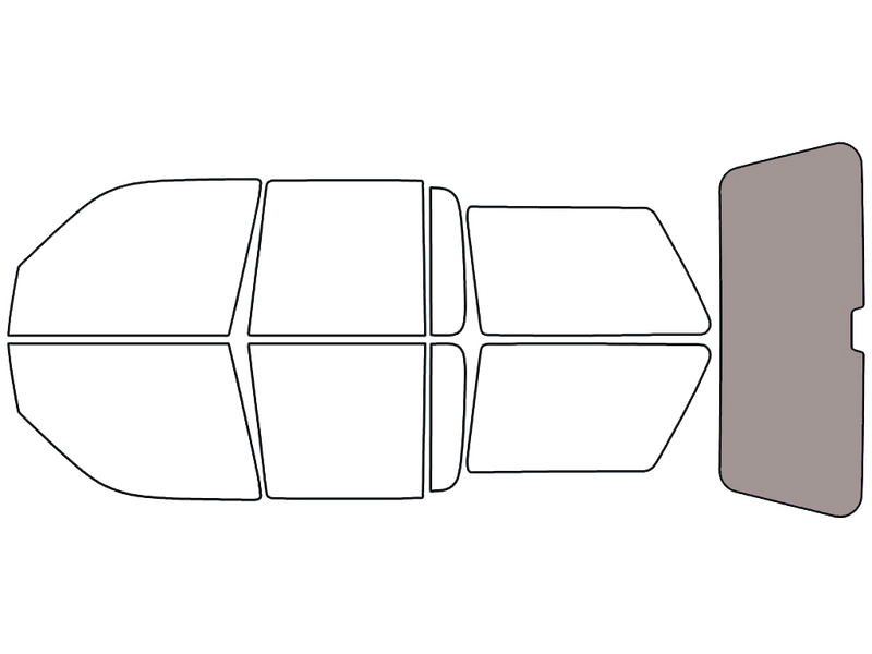 Rear Windshield - 50%