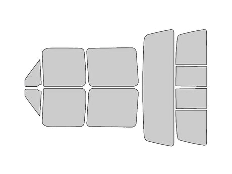 Avery Dennison Ford F-150 1992-1996 4 Door HP Pro Precut Window Tint Kit