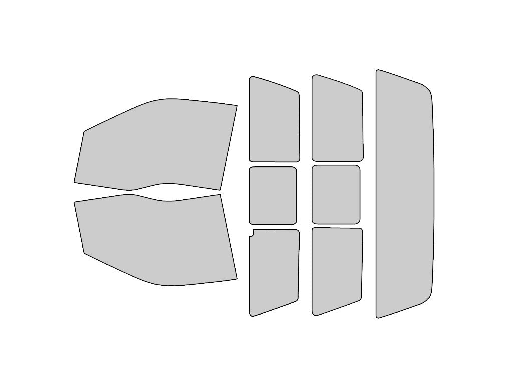 Avery Dennison Ford F-150 2015-2020 2 Door Regular Cab NR Nano Ceramic IR Precut Window Tint Kit