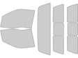 Avery Dennison Ford F-150 2021-2024 2 Door Regular Cab NR Nano Ceramic IR Precut Window Tint Kit