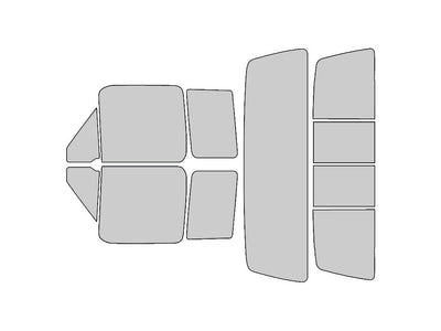 Ford F-250 1992-1996 2 Door Carbon Nano-Ceramic Window Tint