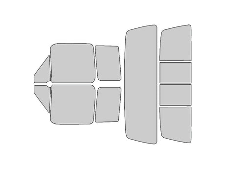 Avery Dennison Ford F-250 1992-1996 2 Door NR Nano Ceramic IR Precut Window Tint Kit