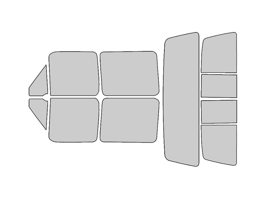 Avery Dennison Ford F-250 1992-1996 4 Door NR Pro Precut Window Tint Kit
