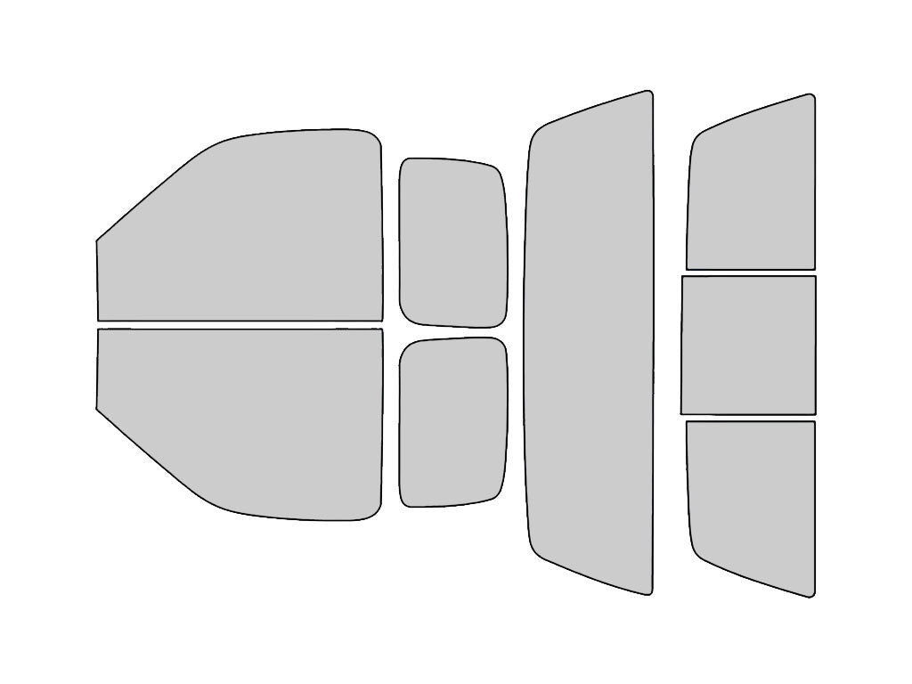 Ford F-250 1997-1998 2 Door Carbon Nano-Ceramic Window Tint