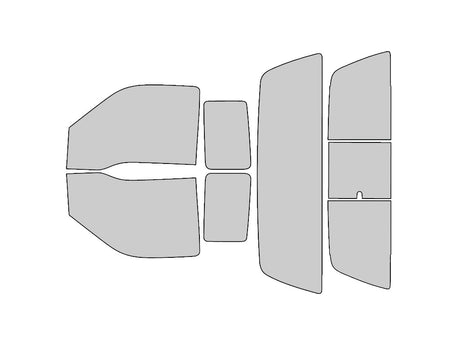 Avery Dennison Ford F-250 1999-2007 2 Door HP Pro Precut Window Tint Kit