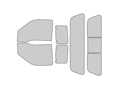 Avery Dennison Ford F-250 2008-2016 2 Door NR Pro Precut Window Tint Kit