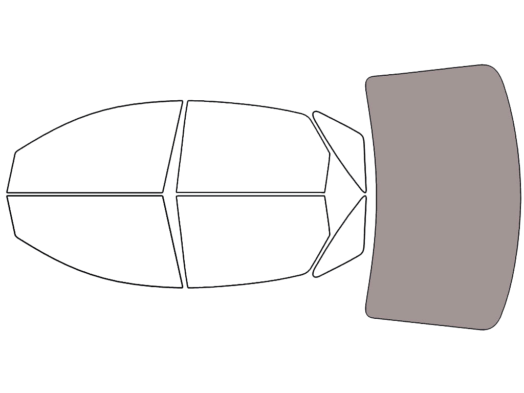Rear Windshield - 50%