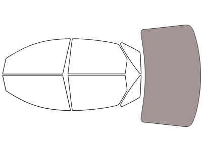 Rear Windshield - 50%