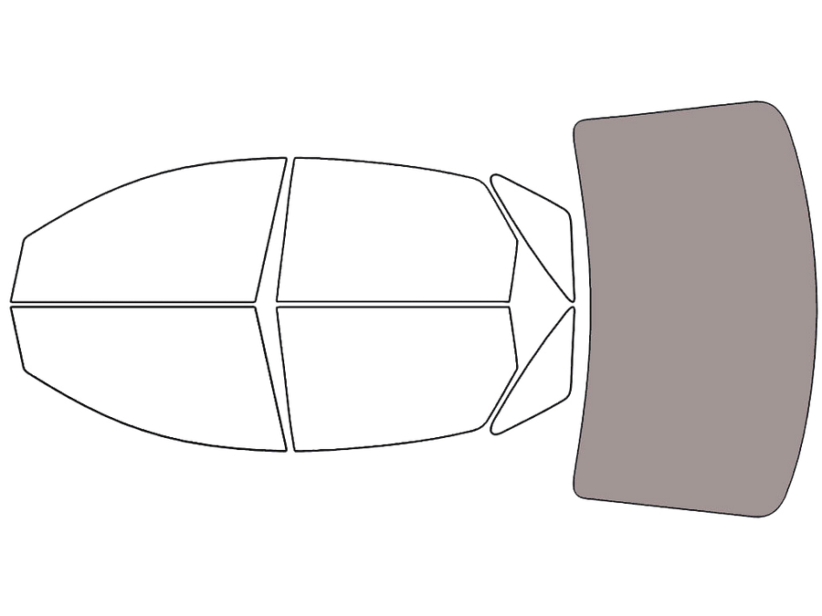 Rear Windshield - 50%
