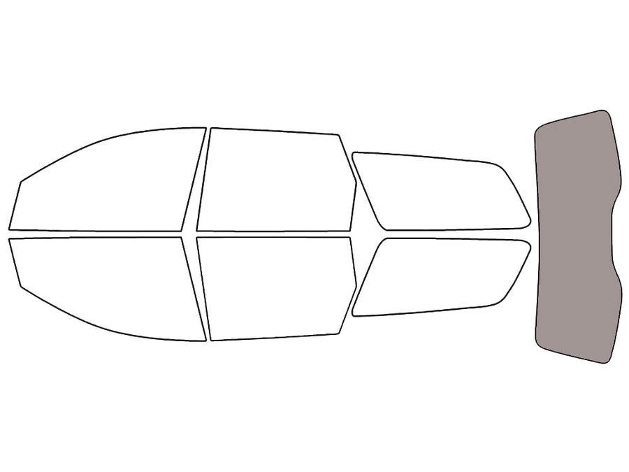 Rear Windshield - 50%