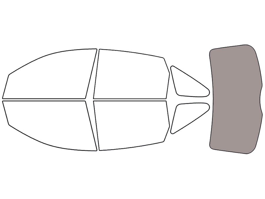 Rear Windshield - 50%