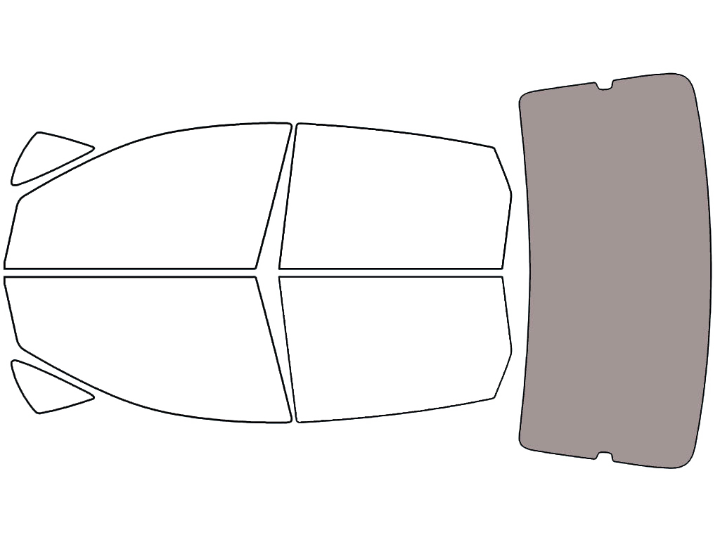 Rear Windshield - 50%