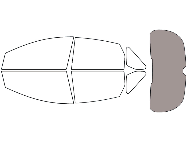Rear Windshield - 50%