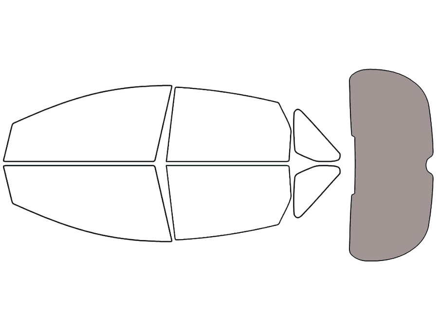 Rear Windshield - 50%