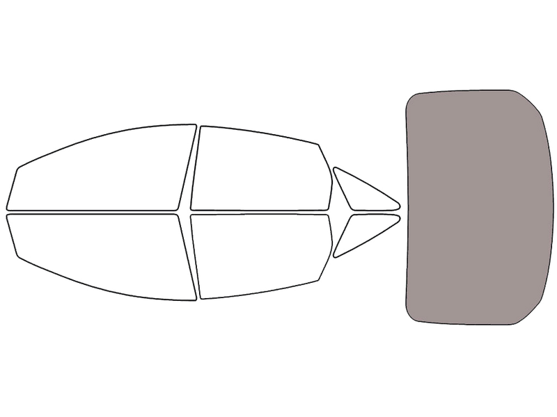 Rear Windshield - 50%