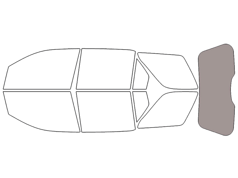 Rear Windshield - 50%