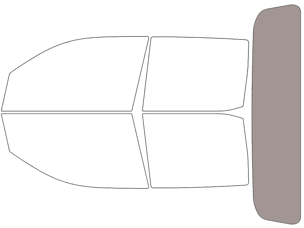 Rear Windshield - 50%