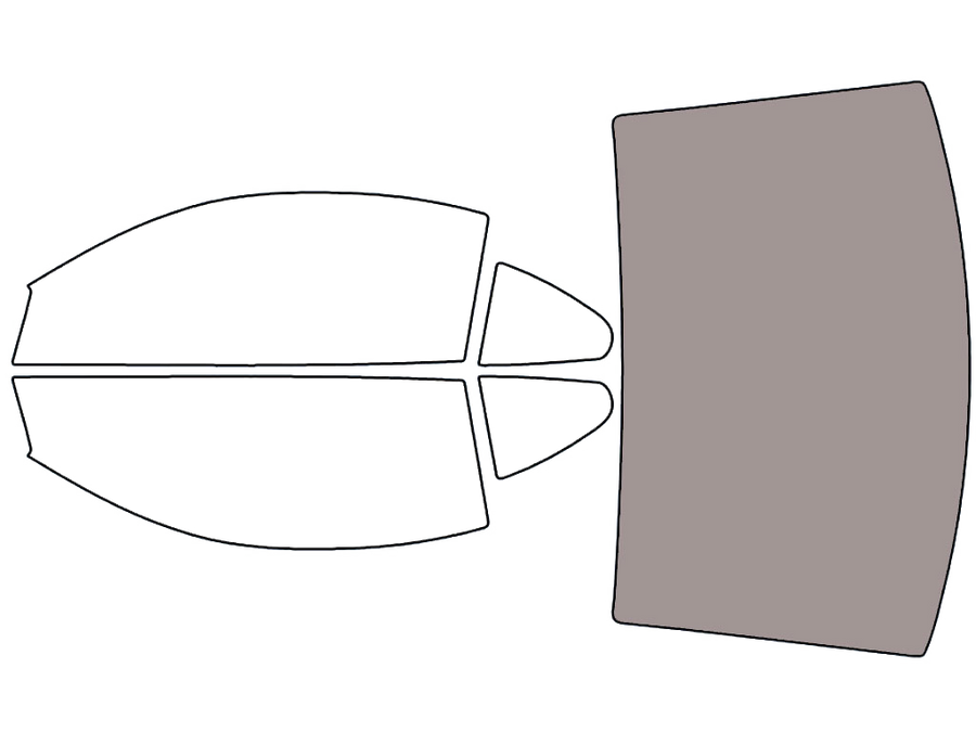 Rear Windshield - 50%