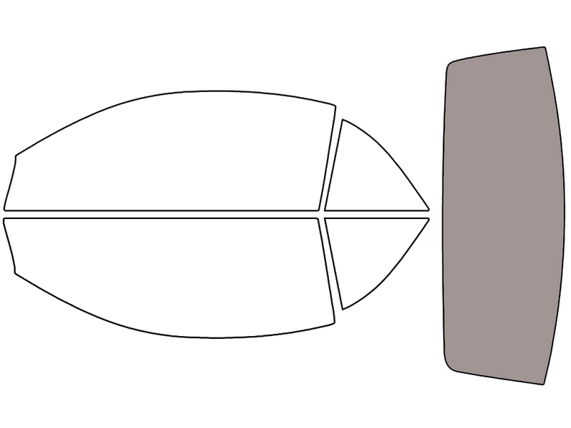 Rear Windshield - 50%