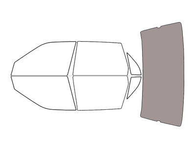 Rear Windshield - 50%