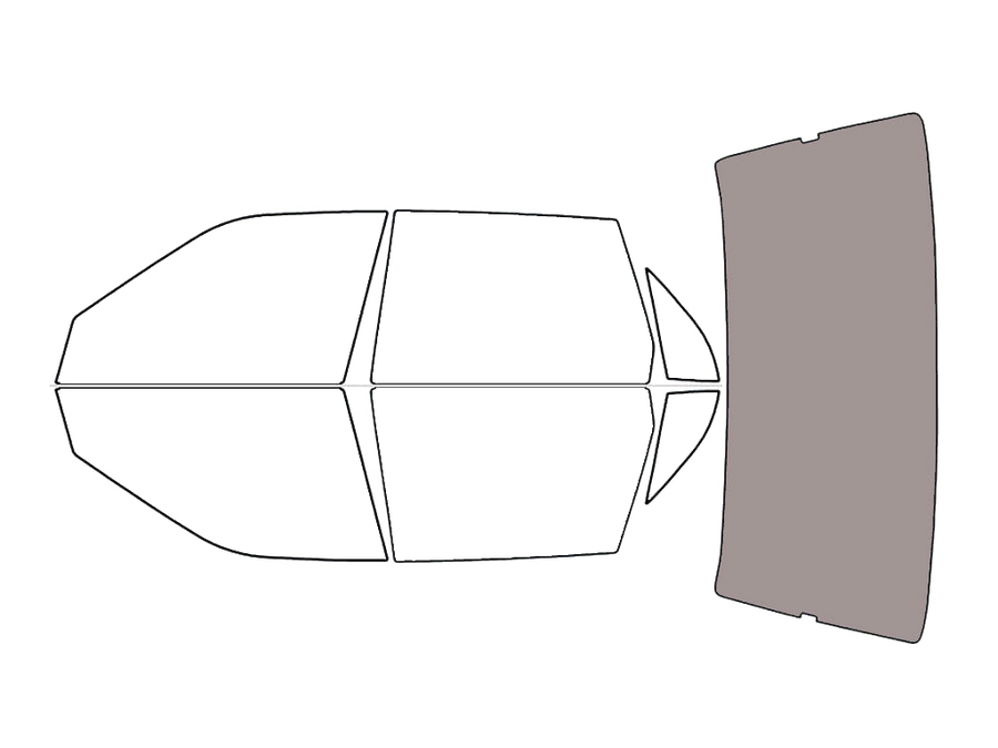 Rear Windshield - 50%