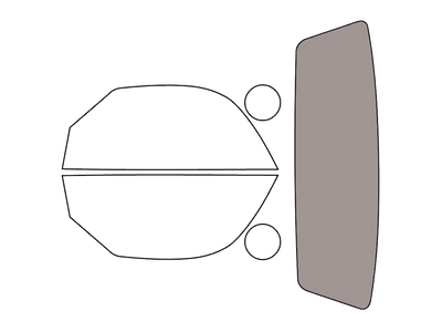 Rear Windshield - 50%