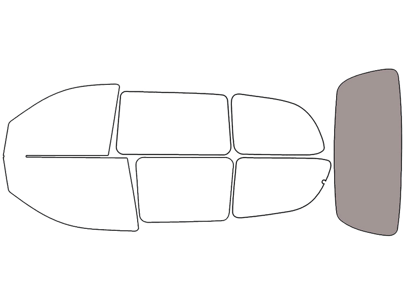 Rear Windshield - 50%