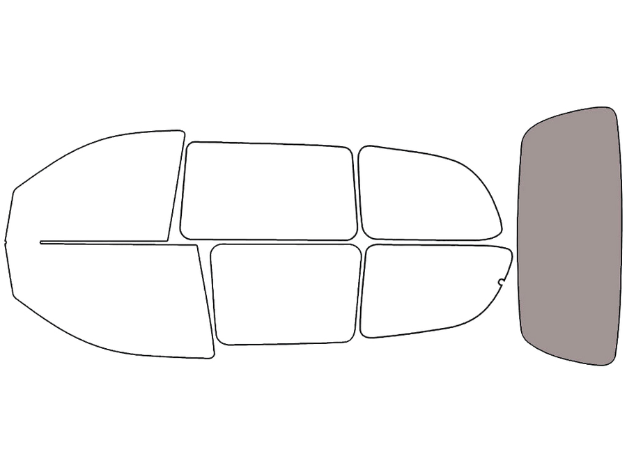 Rear Windshield - 50%