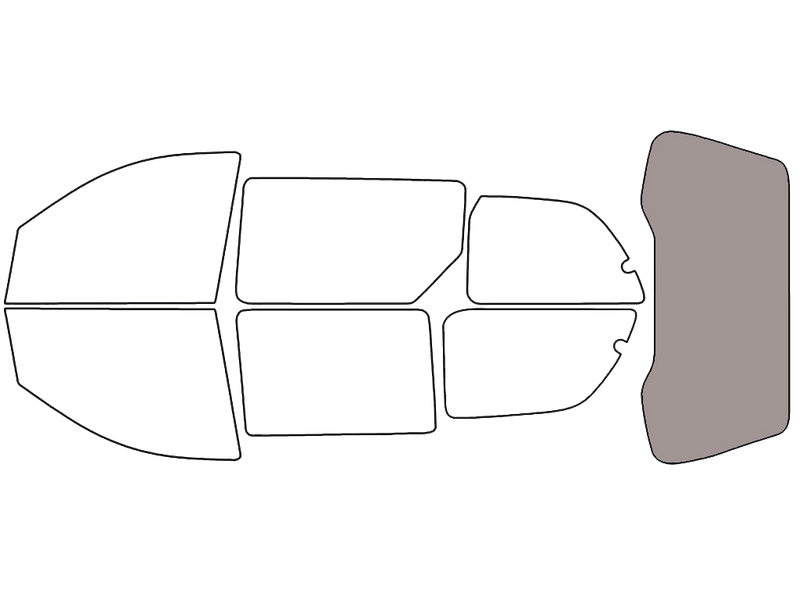 Rear Windshield - 50%