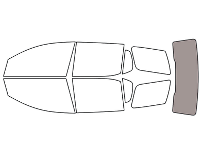 Rear Windshield - 50%
