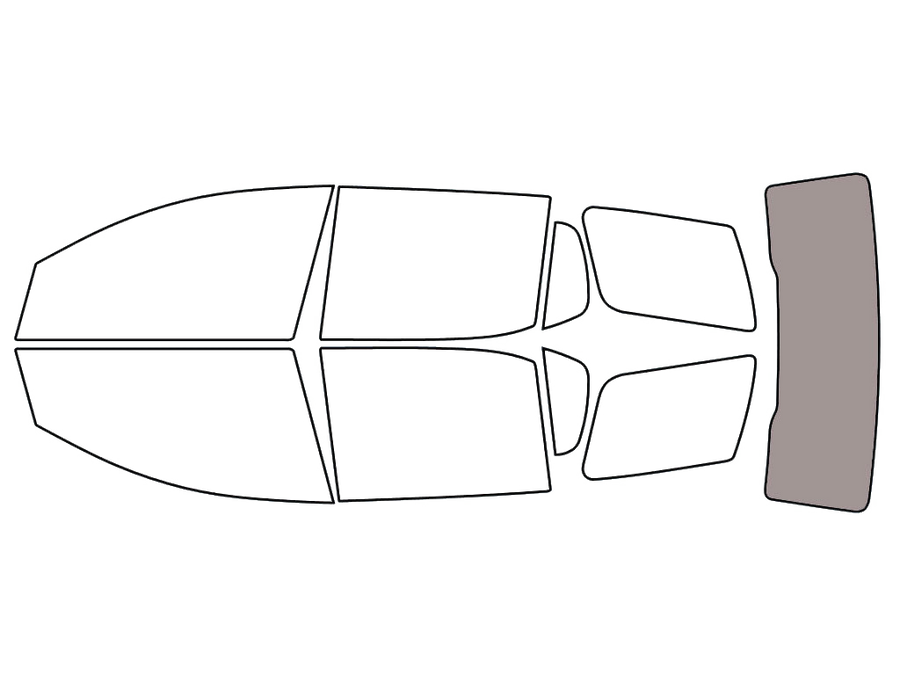 Rear Windshield - 50%