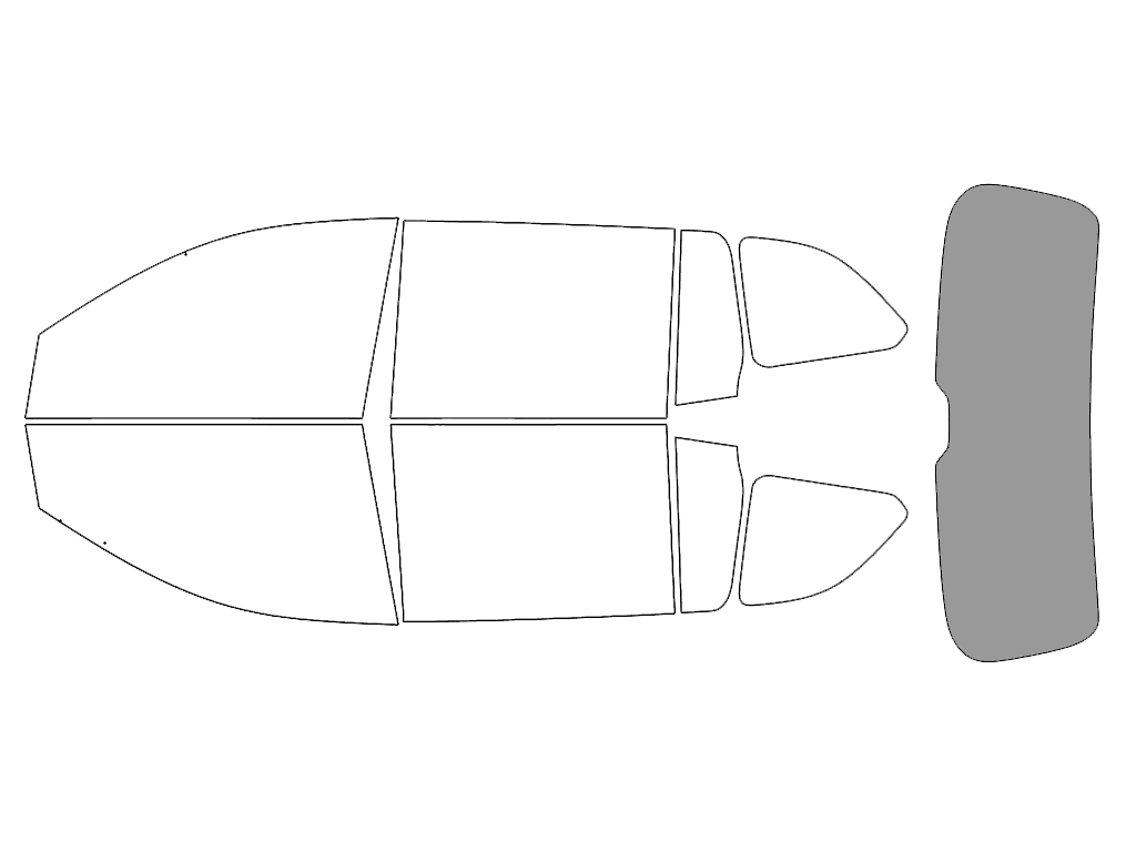 Rear Windshield - 50%