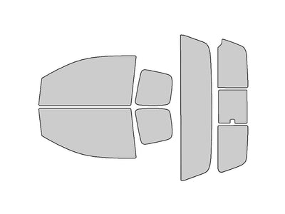 Avery Dennison GMC Canyon 2015-2023 2 Door Extended Cab HP Pro Precut Window Tint Kit