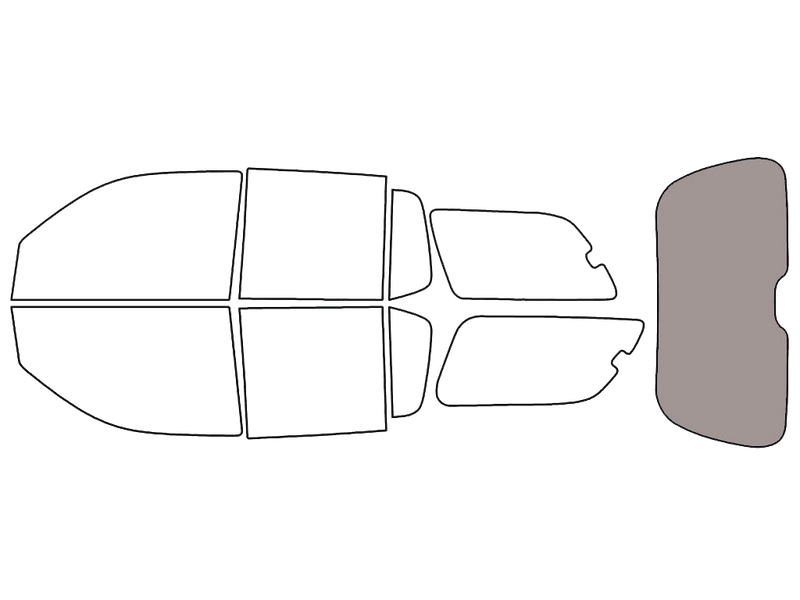 Rear Windshield - 50%