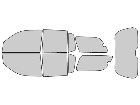 Avery Dennison GMC Envoy 2002-2006 XL HP Pro Precut Window Tint Kit