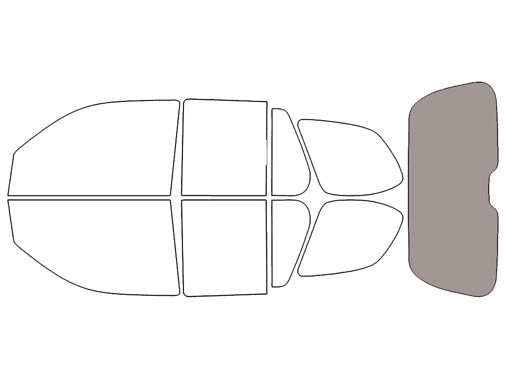 Rear Windshield - 50%