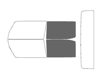 Avery Dennison™ GMC Hummer EV 2022-2026 (Pick Up) NR Pro Precut Window Tint