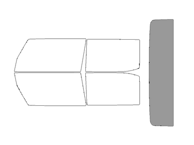 Rear Windshield - 50%