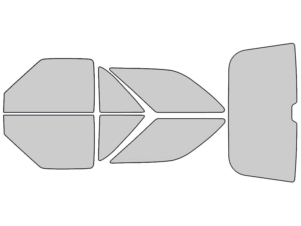 Avery Dennison GMC Jimmy 1995-2001 2 Door NR Pro Precut Window Tint Kit
