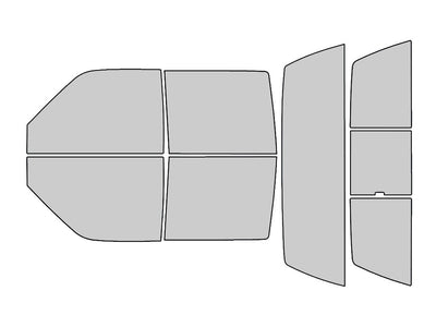 GMC Sierra 1996-2000 4 Door Window Tint