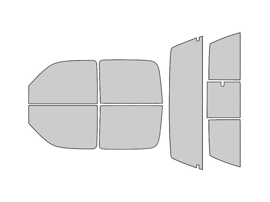 GMC Sierra 2001-2006 4 Door Window Tint