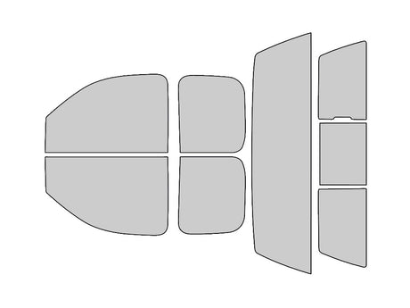 Avery Dennison GMC Sierra 2007-2013 2 Door HP Pro Precut Window Tint Kit