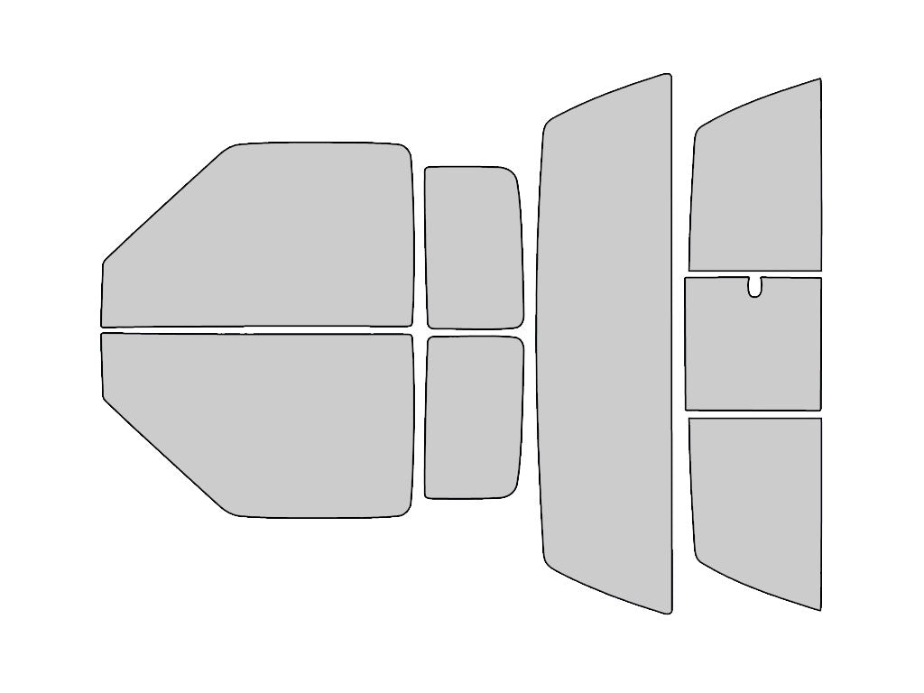 GMC Sonoma 1994-2003 2 Door Window Tint