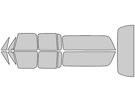 GMC Suburban 1990-1991 Window Tint