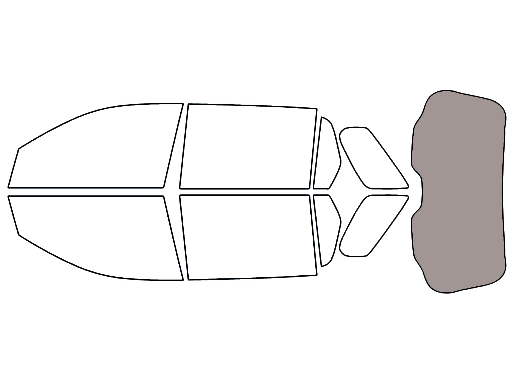 Rear Windshield - 50%